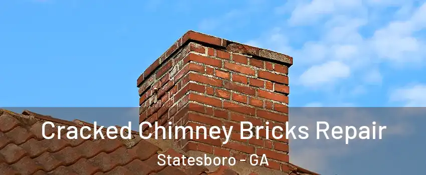  Cracked Chimney Bricks Repair Statesboro - GA