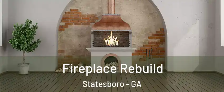  Fireplace Rebuild Statesboro - GA