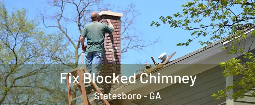  Fix Blocked Chimney Statesboro - GA