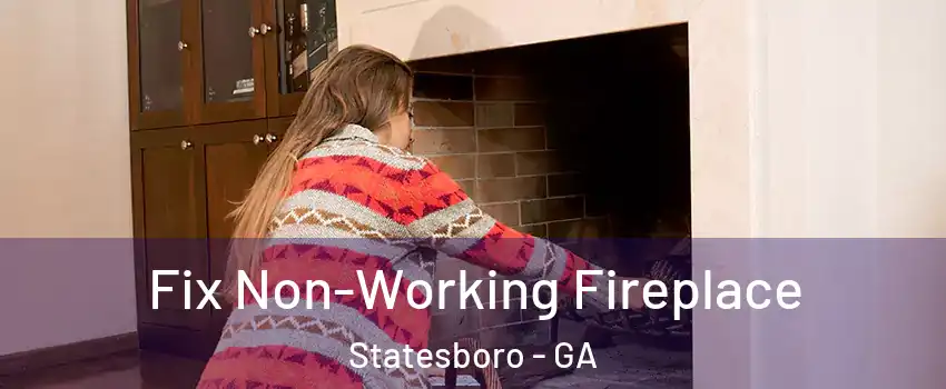  Fix Non-Working Fireplace Statesboro - GA