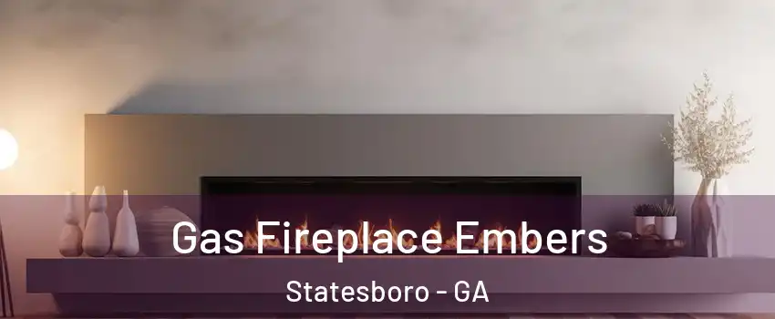  Gas Fireplace Embers Statesboro - GA