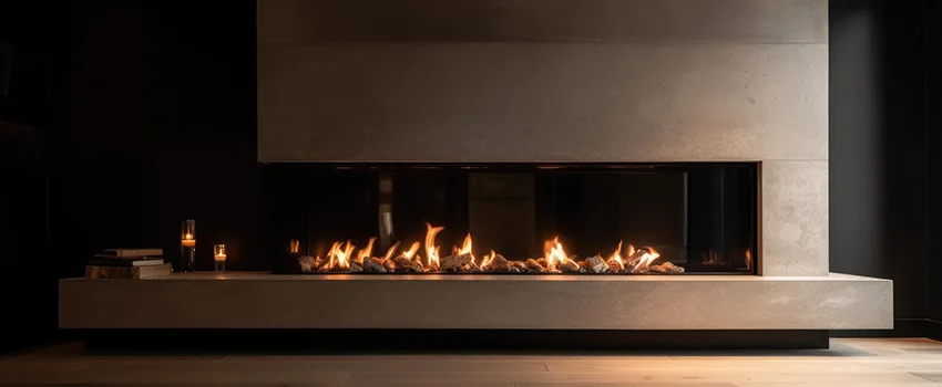 Gas Fireplace Ember Bed Design Services in Statesboro, Georgia
