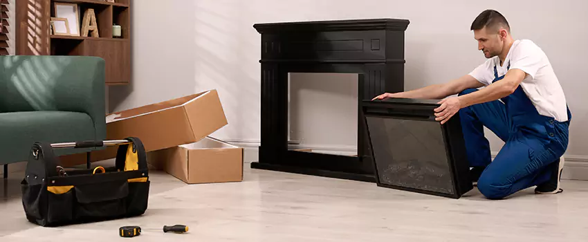 Old Rusted Metal Fireplace Repair And Replacement in Statesboro, GA